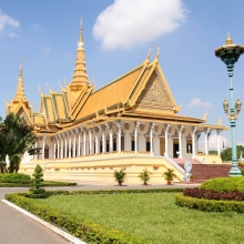 The Royal Palace in Phnom Penh, Cambodia