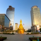 Skyscrapers in Phnom Penh, Cambodia
